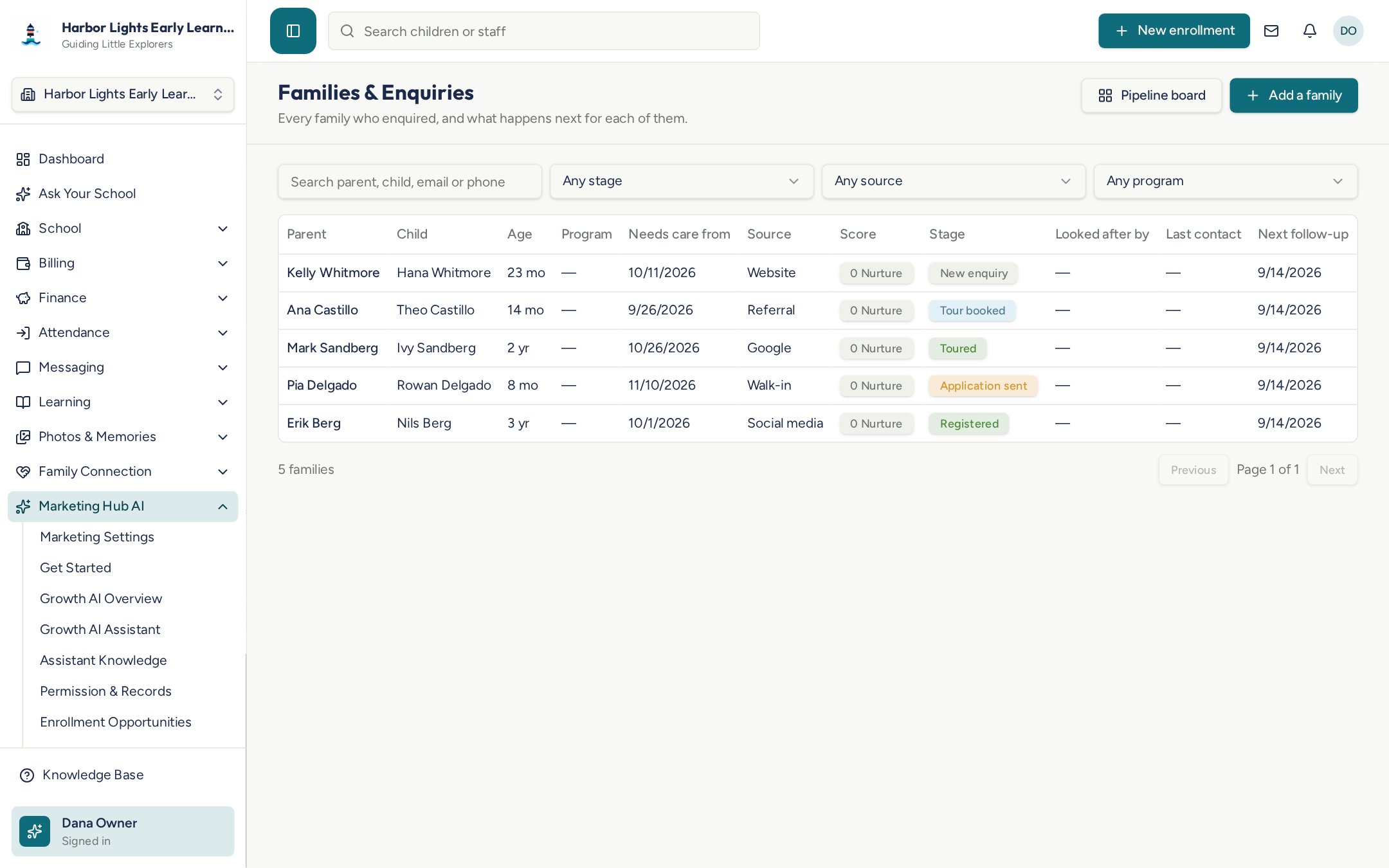 Kemazu.com Growth AI & Leads screen